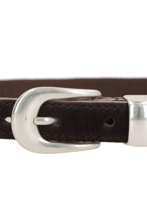 2 cm belt man chocolate OUR LEGACY | A4258CC